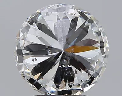 3.01ct G SI2 Ideal Cut Round Diamond