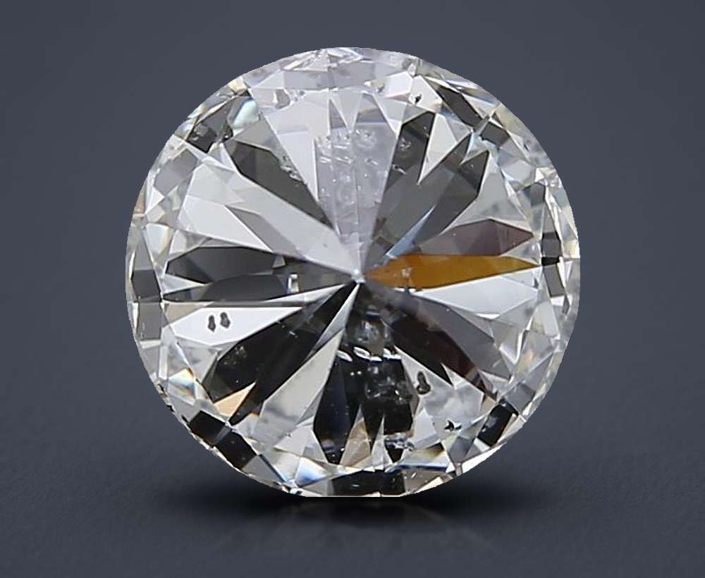 3.01ct G SI2 Ideal Cut Round Diamond
