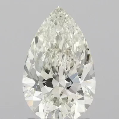 2.02ct K VS2 Rare Carat Ideal Cut Pear Diamond