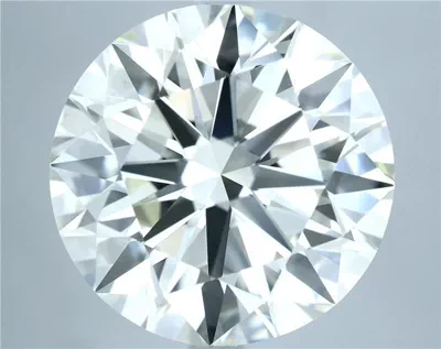 6.57ct I VS1 Rare Carat Ideal Cut Round Diamond