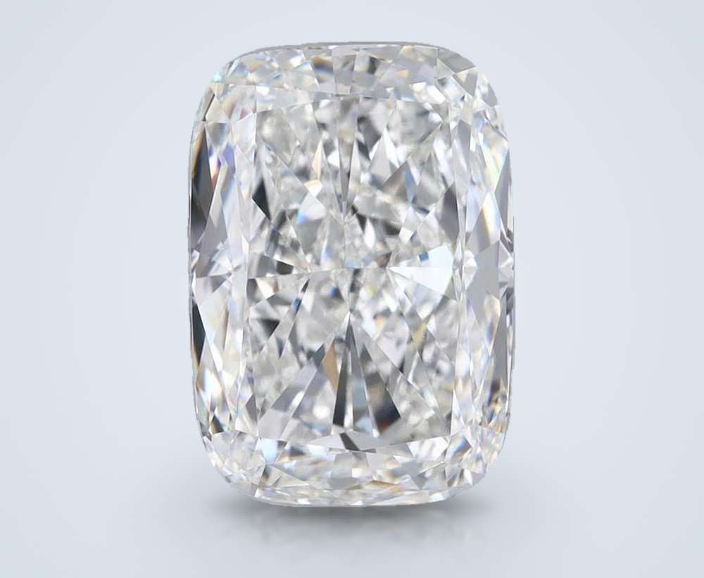 10.50ct E VVS2 Very Good Cut Cushion Lab Grown Diamond