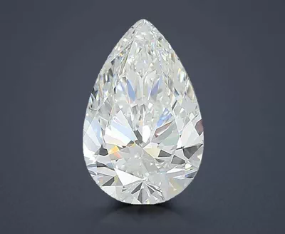 1.56ct D VS2 Rare Carat Ideal Cut Pear Lab Grown Diamond