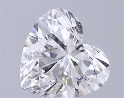 7.04ct G VVS2 Rare Carat Ideal Cut Heart Lab Grown Diamond