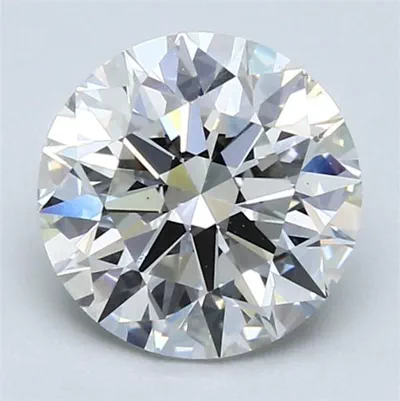 2.70ct F VS1 Rare Carat Ideal Cut Round Lab Grown Diamond