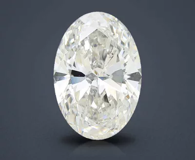 10.44ct H VS1 Rare Carat Ideal Cut Oval Lab Grown Diamond