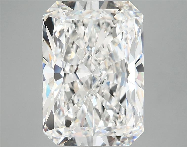 7.96ct F VVS2 Rare Carat Ideal Cut Radiant Lab Grown Diamond