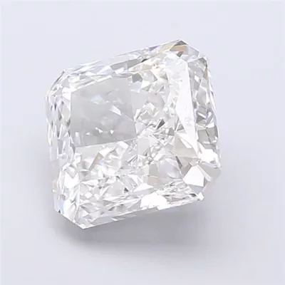 3.13ct E VVS2 Rare Carat Ideal Cut Radiant Lab Grown Diamond