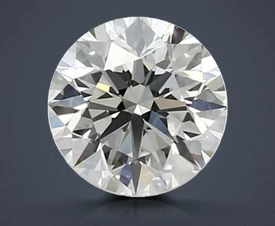 0.53ct F VVS2 Very Good Cut Round Diamond