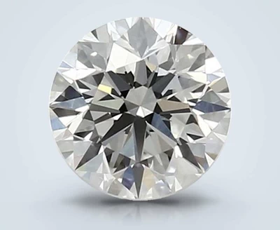 0.53ct F VVS2 Very Good Cut Round Diamond