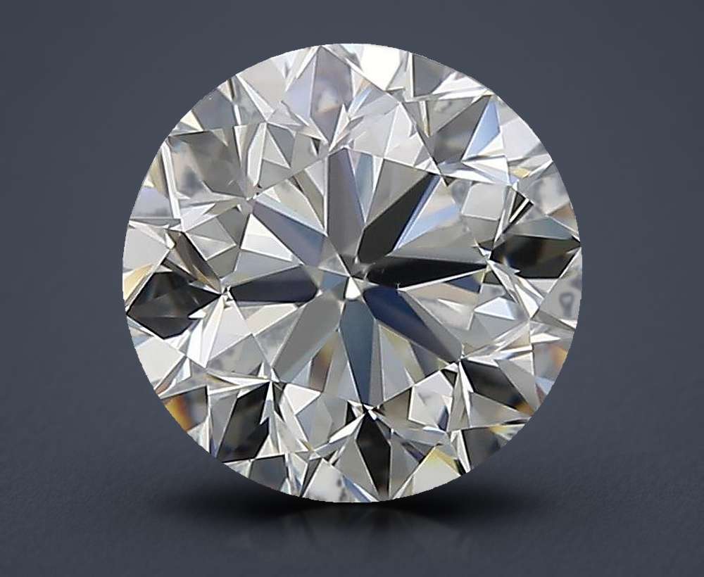 2.50ct J VS1 Very Good Cut Round Diamond