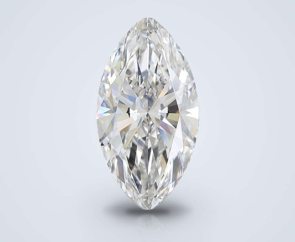 12.51ct E VVS2 Rare Carat Ideal Cut Marquise Lab Grown Diamond