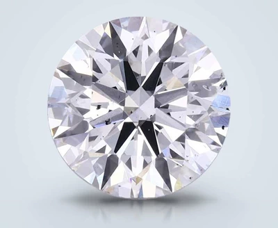3.63ct F SI1 Rare Carat Ideal Cut Round Lab Grown Diamond