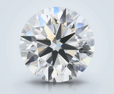 6.03ct F VVS2 Rare Carat Ideal Cut Round Lab Grown Diamond