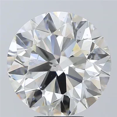 7.02ct H SI1 Excellent Cut Round Diamond