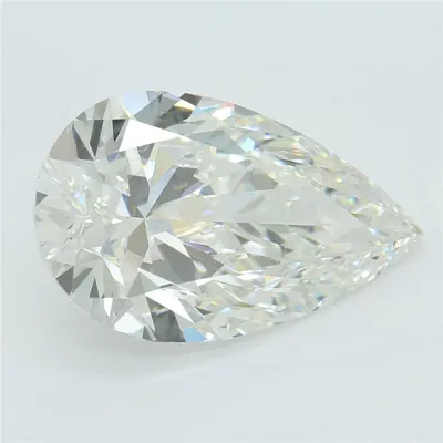 5.25ct G VVS2 Rare Carat Ideal Cut Pear Lab Grown Diamond