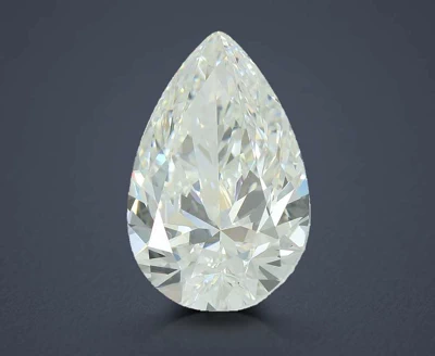5.25ct G VVS2 Rare Carat Ideal Cut Pear Lab Grown Diamond