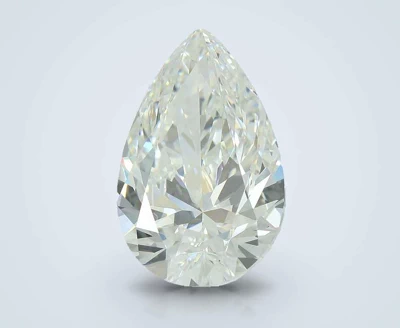 5.25ct G VVS2 Rare Carat Ideal Cut Pear Lab Grown Diamond