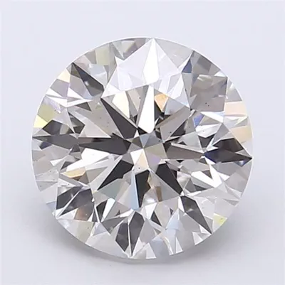 2.59ct F VS2 Rare Carat Ideal Cut Round Lab Grown Diamond