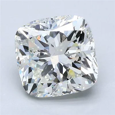 3.51ct J SI1 Very Good Cut Cushion Diamond