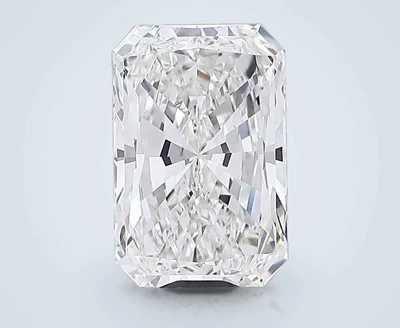 11.05ct F VVS2 Very Good Cut Radiant Lab Grown Diamond