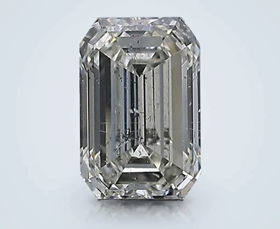 1.01ct I SI2 Rare Carat Ideal Cut Emerald Diamond
