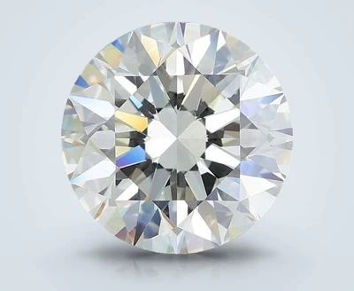 3.01ct H VVS2 Rare Carat Ideal Cut Round Diamond