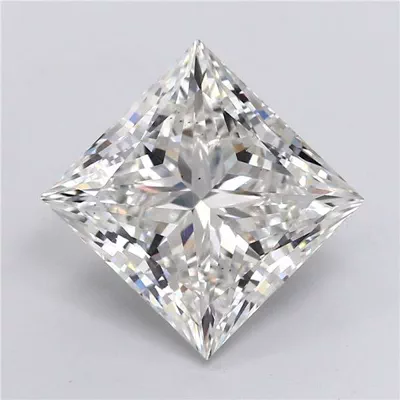 10.54ct G VS2 Rare Carat Ideal Cut Princess Lab Grown Diamond