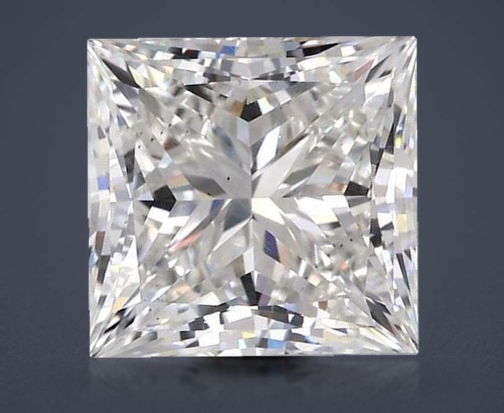 10.54ct G VS2 Rare Carat Ideal Cut Princess Lab Grown Diamond