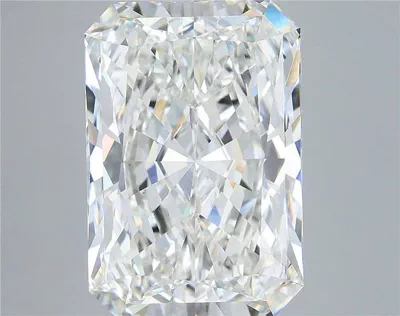 10.01ct G VVS2 Rare Carat Ideal Cut Radiant Lab Grown Diamond