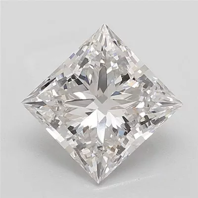 6.01ct G VS1 Rare Carat Ideal Cut Princess Lab Grown Diamond