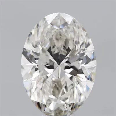 7.00ct H VS2 Rare Carat Ideal Cut Oval Lab Grown Diamond