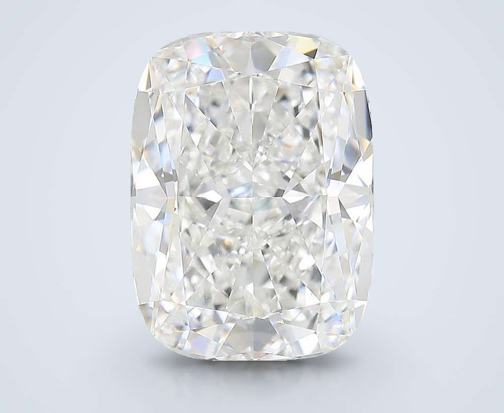 9.04ct F VVS2 Rare Carat Ideal Cut Cushion Lab Grown Diamond