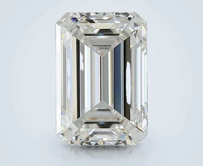 2.59ct F VS1 Rare Carat Ideal Cut Emerald Lab Grown Diamond