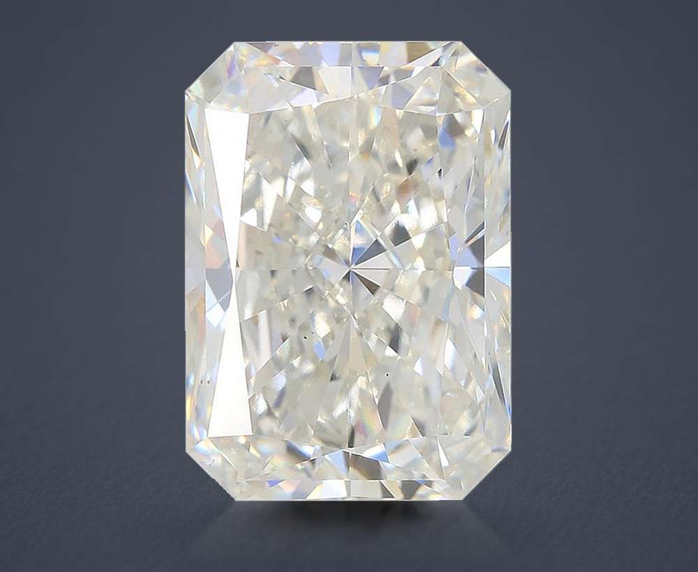 10.07ct G VS2 Rare Carat Ideal Cut Radiant Lab Grown Diamond