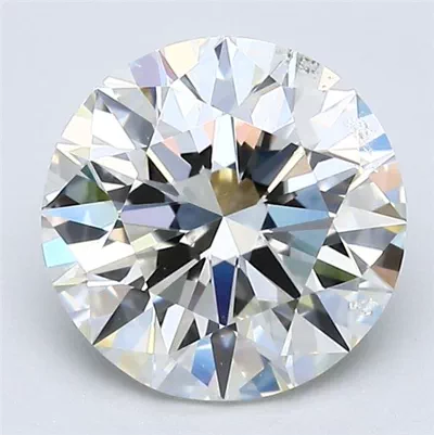 2.05ct J SI1 Rare Carat Ideal Cut Round Diamond