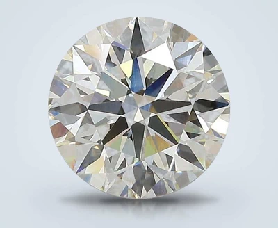 3.06ct J VS1 Rare Carat Ideal Cut Round Lab Grown Diamond