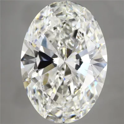 12.01ct E VVS2 Rare Carat Ideal Cut Oval Lab Grown Diamond