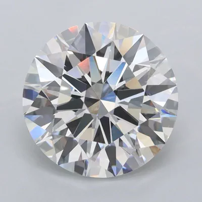 3.00ct E FL Rare Carat Ideal Cut Round Lab Grown Diamond