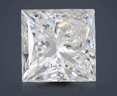 5.05ct F VVS1 Rare Carat Ideal Cut Princess Lab Grown Diamond