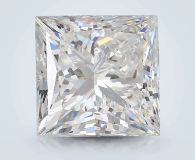 5.05ct F VVS1 Rare Carat Ideal Cut Princess Lab Grown Diamond