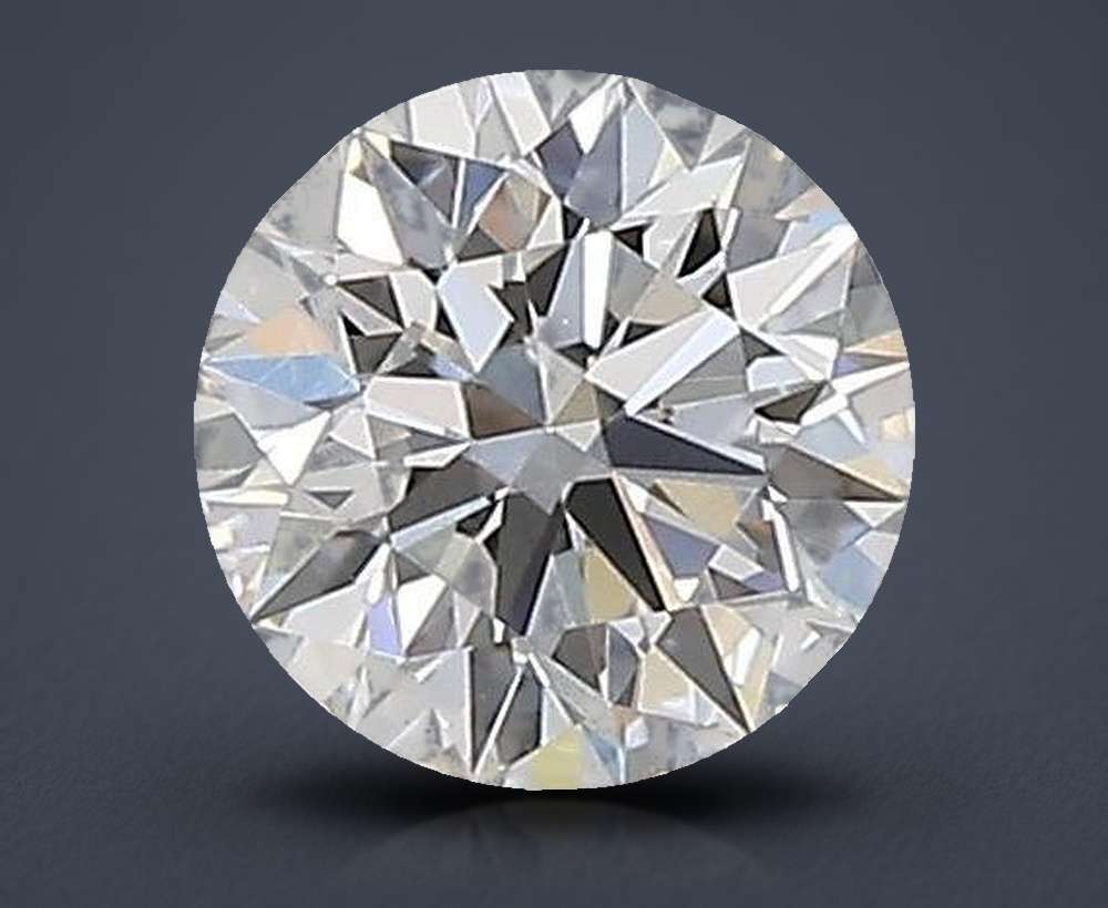 0.44ct D VVS1 Rare Carat Ideal Cut Round Lab Grown Diamond