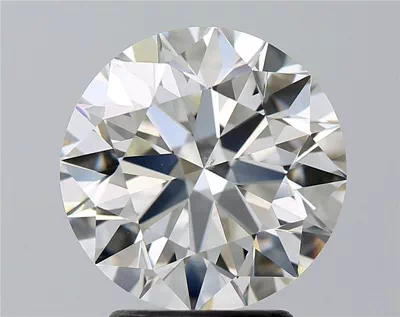 3.02ct I SI2 Rare Carat Ideal Cut Round Diamond