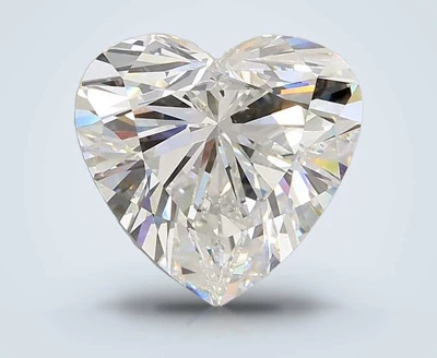 5.04ct D VVS1 Rare Carat Ideal Cut Heart Lab Grown Diamond