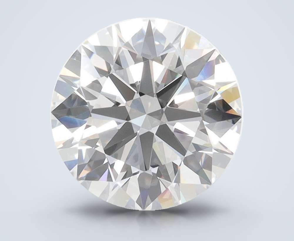 3.05ct E VVS1 Rare Carat Ideal Cut Round Lab Grown Diamond