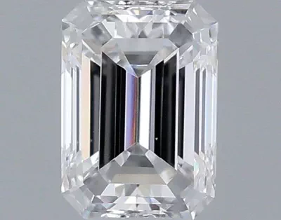 0.30ct D VS1 Very Good Cut Emerald Diamond