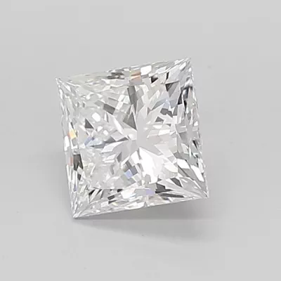 2.02ct E VVS2 Rare Carat Ideal Cut Princess Lab Grown Diamond