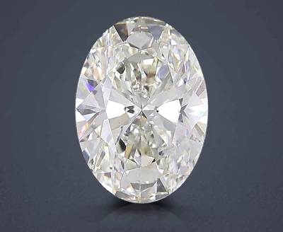 7.63ct H VS2 Rare Carat Ideal Cut Oval Lab Grown Diamond