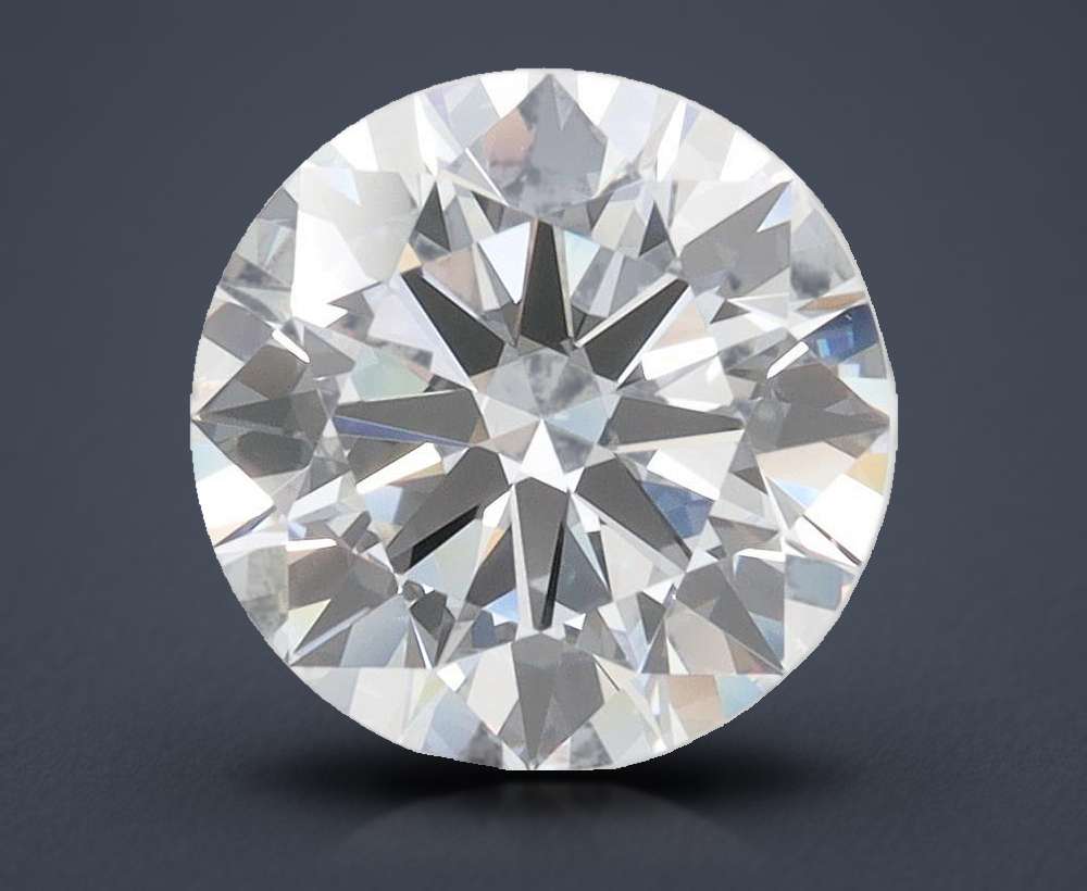 2.50ct D FL Rare Carat Ideal Cut Round Lab Grown Diamond
