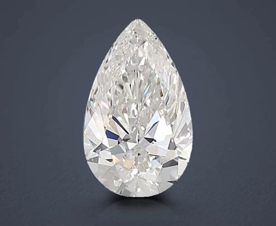 2.01ct E VS1 Rare Carat Ideal Cut Pear Lab Grown Diamond