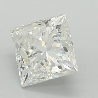 2.06ct E VS1 Rare Carat Ideal Cut Princess Lab Grown Diamond